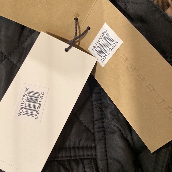 Burberry Jacket Authentic NWT XS Black - Picture 7 of 14